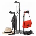 3 Pack Black Purse Stand, Adjustable Handbag Display Stand with Stable Base