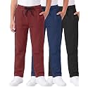 3 Pack Boys' Fleece Sweatpants Open Bottom Athletic Pockets Kids Teen