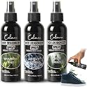 (3-Pack) Calvana 5.1 fl.oz Heavy Duty Shoe Deodorizer Spray Kit, Multi-Purpose Odor Remover for All Types of Footwear, Extra Strength, Portable & Travel-Friendly
