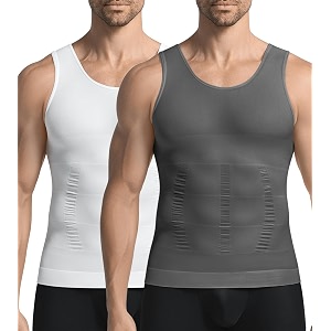 3 Pack Compression Shirt Men Body Shaper