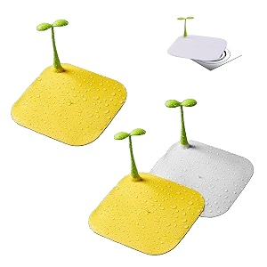 3 pack drain cover silicone bathroom drain cover for cockroach prevention anti insect floor shower drains covers mesh many scenarios can be used whiteyellow