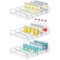 3 Pack Drink Organizer for Mini Fridge, Holds 60 Cans (Fits Depth ≥ 12.2")