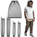 3 Pack Extra Large Mosquito Head Net Mesh Set, Mosquito Netting Suit
