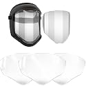 3 Pack Face Shield Replacement Lens Anti-Fog Full Face Shield
