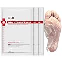 3 Pack Foot Peeling Mask, Hydrating Exfoliating Foot Mask for Dry Cracked Feet, Callus Remover & Cracked Heel Repair & Foot Care