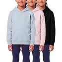 3 Pack Girls' Fleece Pullover Hoodies Sweatshirts Sweaters Kids Teens Tops