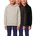 3 Pack Girls' Fleece Pullover Hoodies Sweatshirts Sweaters Kids Teens Tops