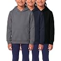 3 Pack Girls' Fleece Pullover Hoodies Sweatshirts Sweaters Kids Teens Tops
