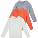 3 Pack Girls' Fleece Pullover Hoodies Sweatshirts Sweaters Kids Teens Tops