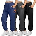 3 Pack Girls Fleece Sweatpants Thermal Joggers Pants