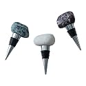 3 Pack Marble Wine Bottle Stoppers Handmade Irregular Stone Wine Saver