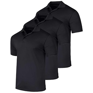 3 PackMens Quick Dry Fit Polo Shirt