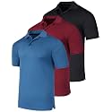 3 PackMens Quick Dry Fit Polo Shirt