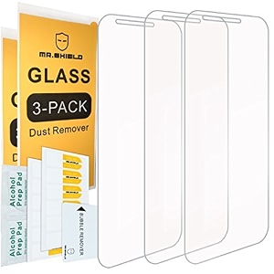 3-pack-mr shield for lg stylo 3 plus tempered glass screen protector with lifetime