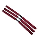 3-Pack Paintball Marker Barrel Folding Double Swab Squeegee