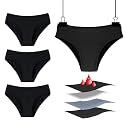 3 Pack Period Underwear for Women,Menstrual Panties