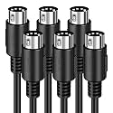 3 Pack Premium 3FT MIDI Cable, Stable &amp; Fast Signal Transmission