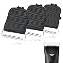 3 Pack Replacement Blade Head for Manscapes Lawns Mowers Series 2.0 3.0 4.0, Hygienic Snap-in Groin Hair Trimmer Blades with Skin Protect Tech