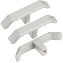 Wonderjune 3 Pack RV Tank Valve Handle Replacement Extension,Gray