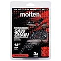 3 Pack Ryobi 16 Inch Chainsaw Chain for RY3716 Greenworks 80V 60V 713-05276