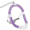 3 Pack Satin CPAP Strap Covers, CPAP Mask Cushions, Universal and Comfort CPAP Mask Strap Pads to fit Dreamwear Headgear for Reducing Red Marks CPAP Hair Protector for Women(Light Purple)