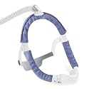 3 Pack Satin CPAP Strap Covers Soft, CPAP Hair Protector for Women, Universal and Comfort CPAP Mask Strap Covers Fit CPAP Dreamwear Headgear Strap for Reducing Red Marks and Hair Pulling (Blue-Purple)