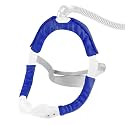 3 Pack Satin CPAP Strap Covers Soft, CPAP Hair Protector for Women, Universal and Comfort CPAP Mask Strap Covers Fit CPAP Dreamwear Headgear Strap for Reducing Red Marks and Hair Pulling (Dark Blue)