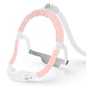 3 Pack Satin CPAP Strap Covers, CPAP Mask Cushions, Universal and Comfort CPAP Mask Strap Pads to fit Dreamwear Headgear for Reducing Red Marks CPAP Hair Protector for Women (Pink)
