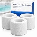 3 Pack Spa Filter Cartridge Compatible with 6540-502, Hot Tub Water Purifier Fits 850 780 Series, Disposable Microfiber Media 7.5x5 Inches