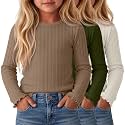 3 Pack Toddler Girls Cute Long Sleeve
