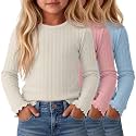 3 Pack Toddler Girls Cute Long Sleeve