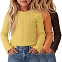 3 Pack Toddler Girls Cute Long Sleeve