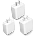 3 Pack USB Charger 5V 2A 10W AC DC Power Adapter for Wyze Cam V1 V2 V3 V4 Pan, Google Nest Cam, Blink 4/3/Mini XT/XT2, Ring Spotlight Ring Stick Cam, YI Dome Outdoor Camera Charging Block Plug & More