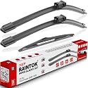 3 Pack Windshield Wiper Blades Replacement for Ford Fiesta 2009-2018 2019