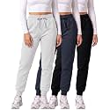 3 Pack Women's Fleece Joggers Sweatpants Lounge Pants Sweats Casual Pockets