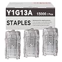 3-Pack Y1G13A Staple Compatible with HP J8J86A Y1G13A Stacker Staples Refills (3 Cartridges x 5,000 Staples Each)