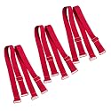 3 Pairs Bra Strap Replacement Elastic Adjustable Removable Multi Color