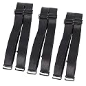 3 Pairs Bra Strap Replacement Elastic Adjustable Removable Multi Color