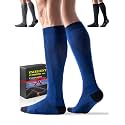 3 Pairs Easy On/Off Compression Socks 15-20 mmHg, Comfortable &amp; Supportive
