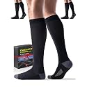 3 Pairs Easy On/Off Compression Socks 15-20 mmHg, Comfortable &amp; Supportive