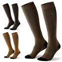3 Pairs Easy On/Off Compression Socks 15-20 mmHg, Comfortable &amp; Supportive