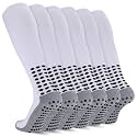 3 Pairs Kids Youth Grip Soccer Socks, Non Slip Knee High Soccer Football Sport Socks for Boys Girls Age 8-17