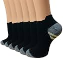 3 Pairs Knee High Graduated Compression Socks For Women and Men - Best Medical, Nursing, Travel &amp; Flight Socks - Running &amp; Fitness - 15-20mmHg