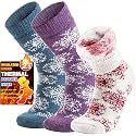 3 Pairs Warm Thermal Socks for Women &amp; Men Winter Ski Thick Boot Insulated Socks for Cold Weather