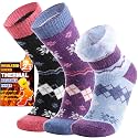 3 Pairs Warm Thermal Socks for Women &amp; Men Winter Ski Thick Boot Insulated Socks for Cold Weather