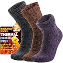 3 Pairs Warm Thermal Socks for Women &amp; Men Winter Ski Thick Boot Insulated Socks for Cold Weather