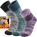 3 Pairs Warm Thermal Socks for Women &amp; Men Winter Ski Thick Boot Insulated Socks for Cold Weather