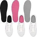3 Pairs Women Sockless Shoe Liners