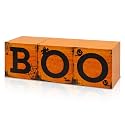 3 Pcs Halloween Wooden Decor, Boo Decorations Gifts for Indoor