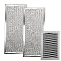 3 PCS Microwave Charcoal and Grease Filter Kit Compatible with GE Microwave Oven JVM6175SF1SS JVM6175SK1SS JVM6175SK2SS JVM6175SK3SS